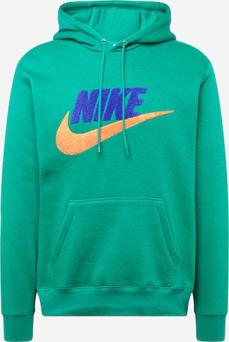 Nike Sportswear Sweatshirt 'CLUB' in Green: front
