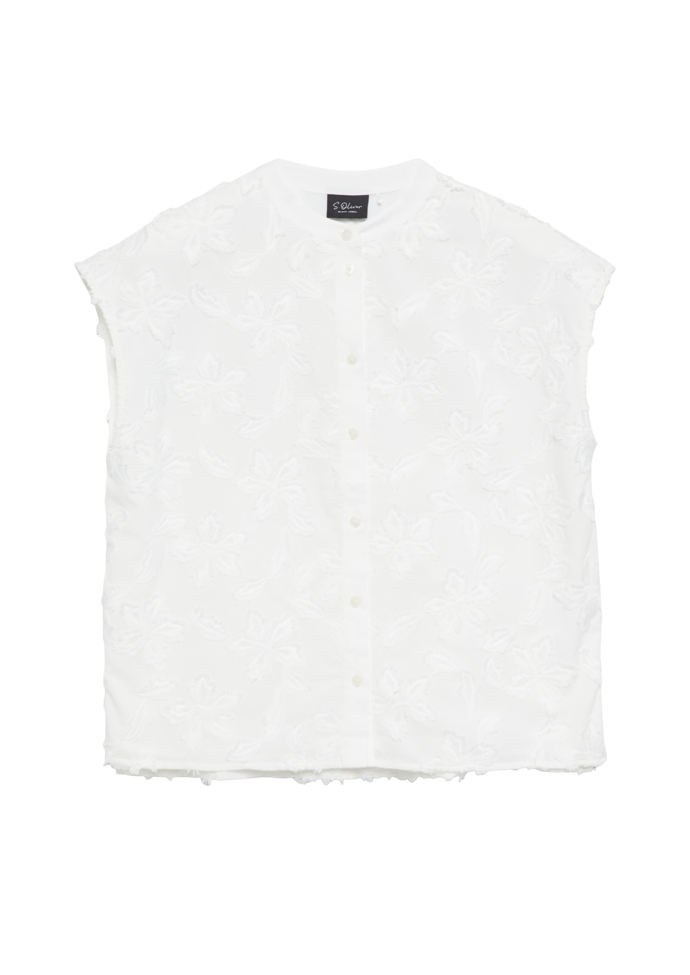 s.Oliver BLACK LABEL Blouse in Beige: front