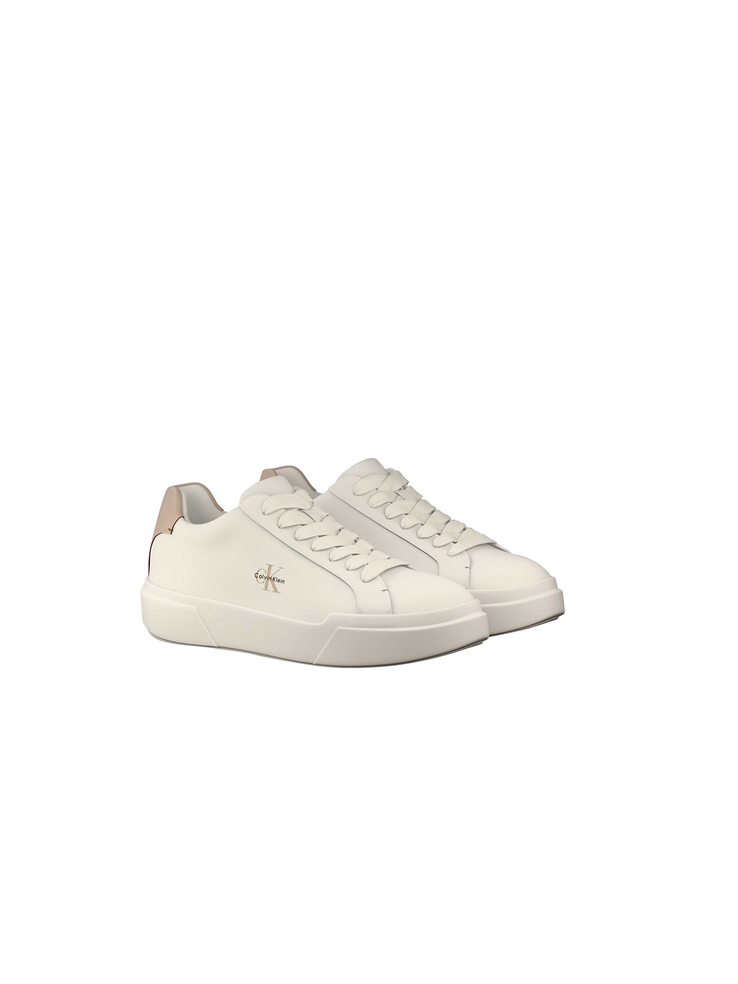 Calvin Klein Platform trainers in Beige