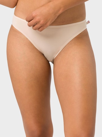 BeeDees String 'Hüftstring Stepy Soft String (5-er Pack) tief geschnitten'‌‌‌‌‌‌‌‌‌ in Beige