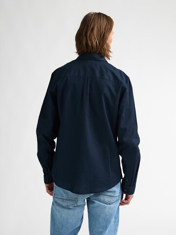 Petrol Industries Regular Fit Hemd 'Canyonero' in Blau