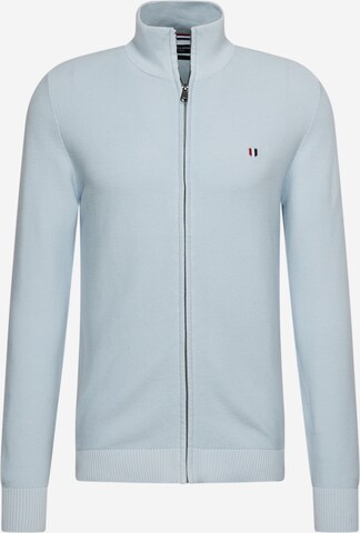 Vestes en maille 'BLUROY' JACK & JONES en bleu : devant