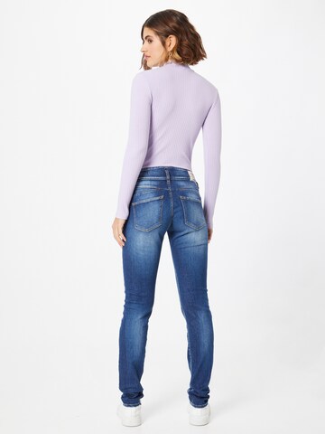 Herrlicher Slimfit Jeans 'Pearl' in Blauw