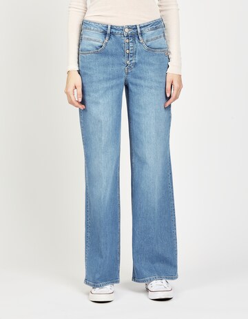 Gang Wide Leg Jeans in Blau: Vorderseite