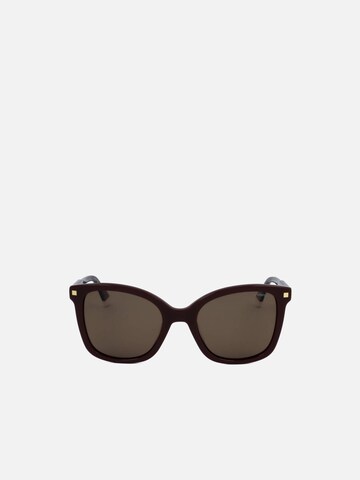 Polaroid Sunglasses 'Polaroid PLD 4151/S/X Burgundy 53/20/145 Women Sunglasses' in Red: front