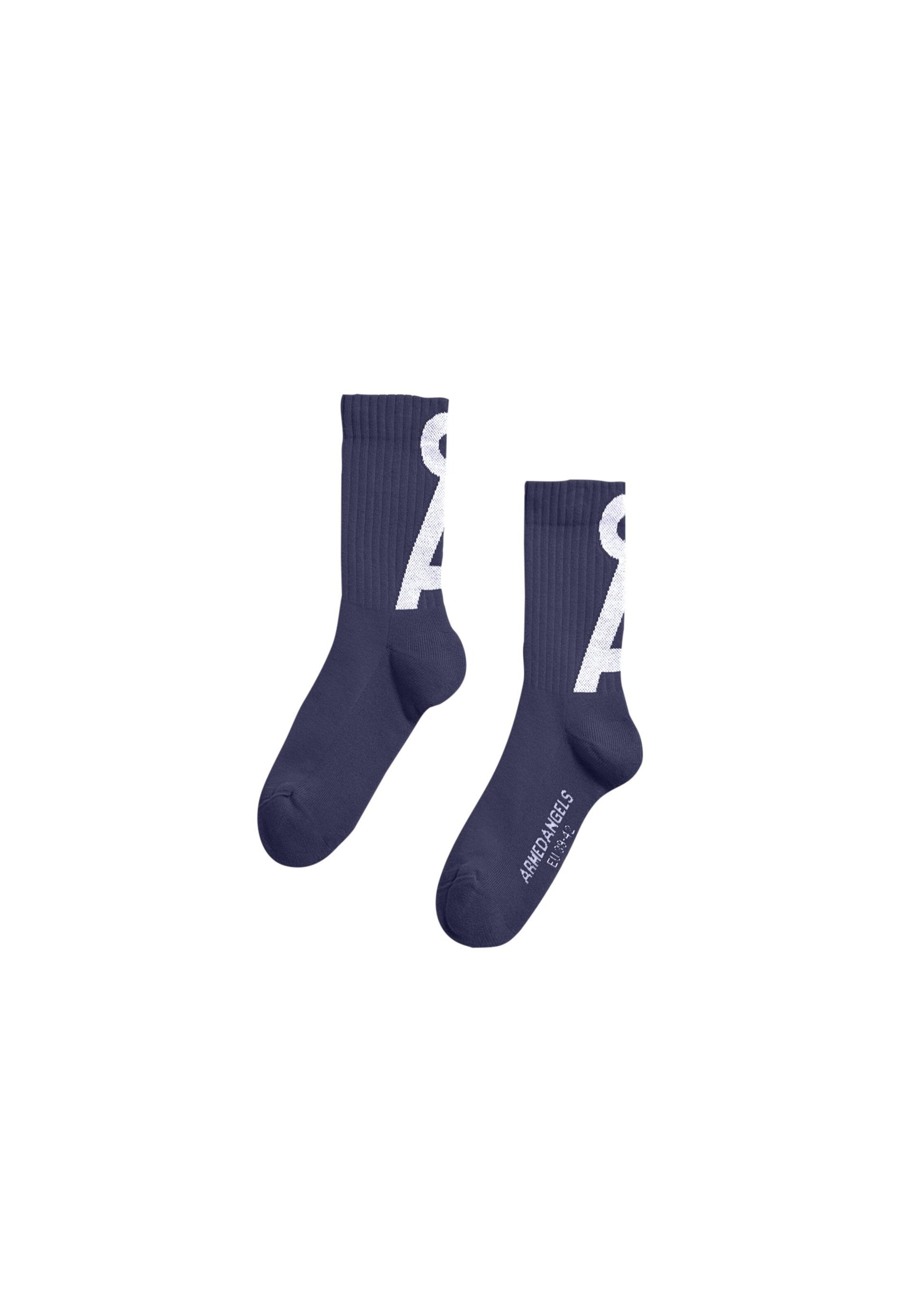 ARMEDANGELS Socks in Blue: front