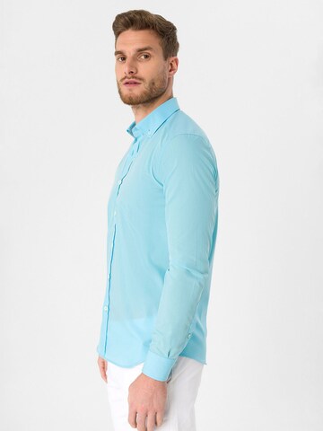 Moxx Paris Regular fit Πουκάμισο σε μπλε