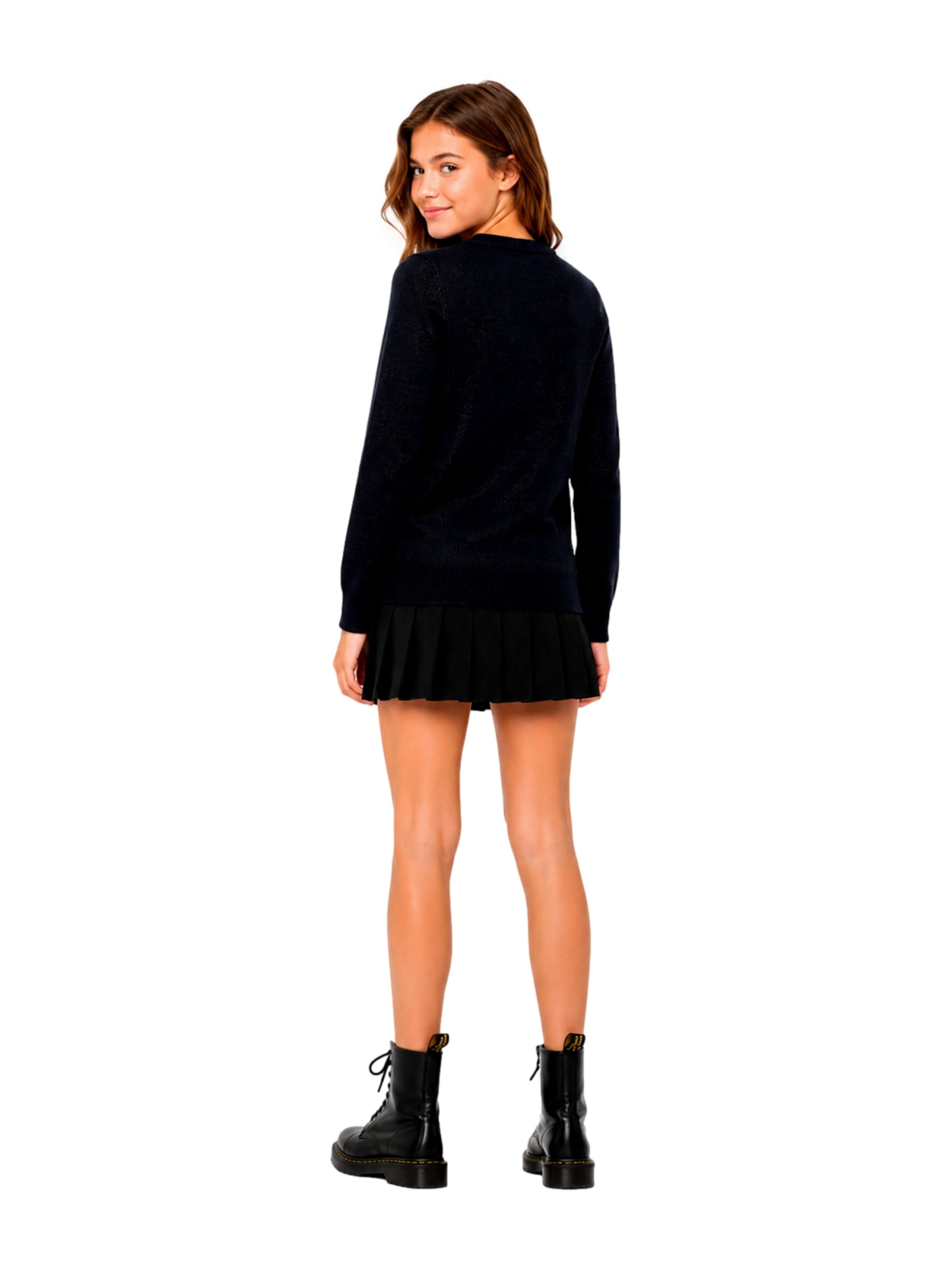 ONLY GIRLS Sweater 'KOGFala Xmas' in Blue
