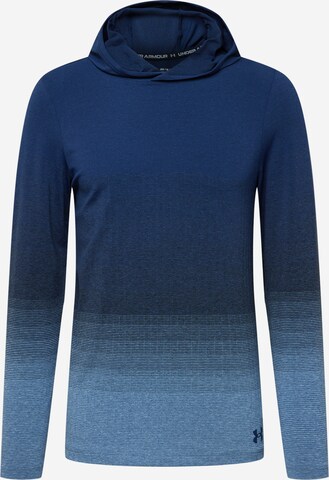 UNDER ARMOUR Funkční tričko 'Seamless Lux' – modrá: přední strana
