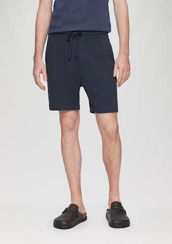 QS Regular Shorts in Blau: predná strana