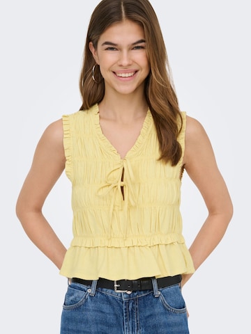ONLY Bluse 'ONLGoa' i gul