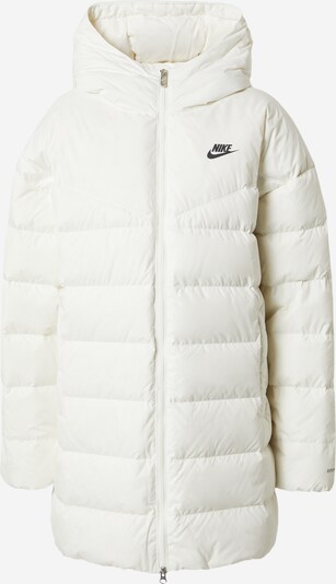 Nike Sportswear Winter jacket in Black / Wool white, Item view