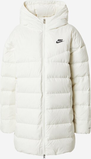 fekete / gyapjúfehér Nike Sportswear Téli dzseki, Termék nézet