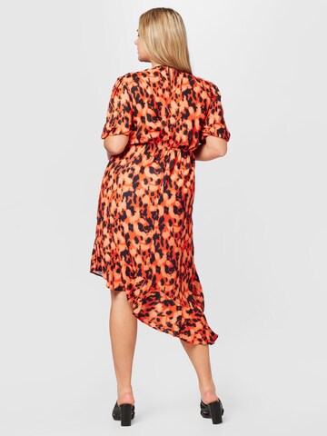 River Island Plus Letné šaty 'PHOEBE' - Oranžová