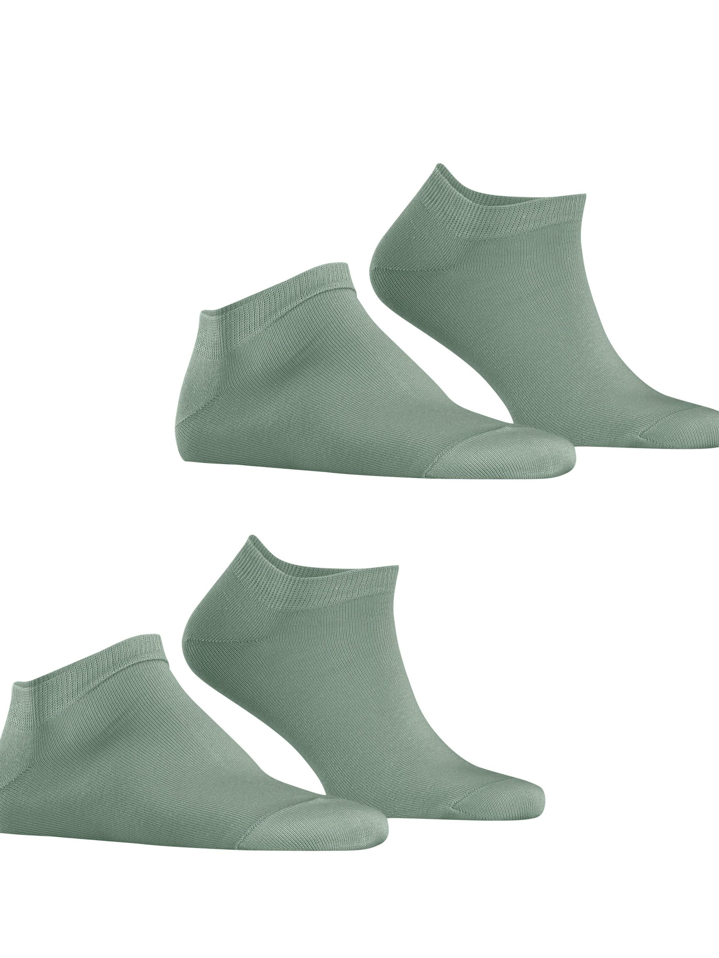 ESPRIT Füßlinge 'Basic Uni 2-Pack'‌‌‌ in Grau