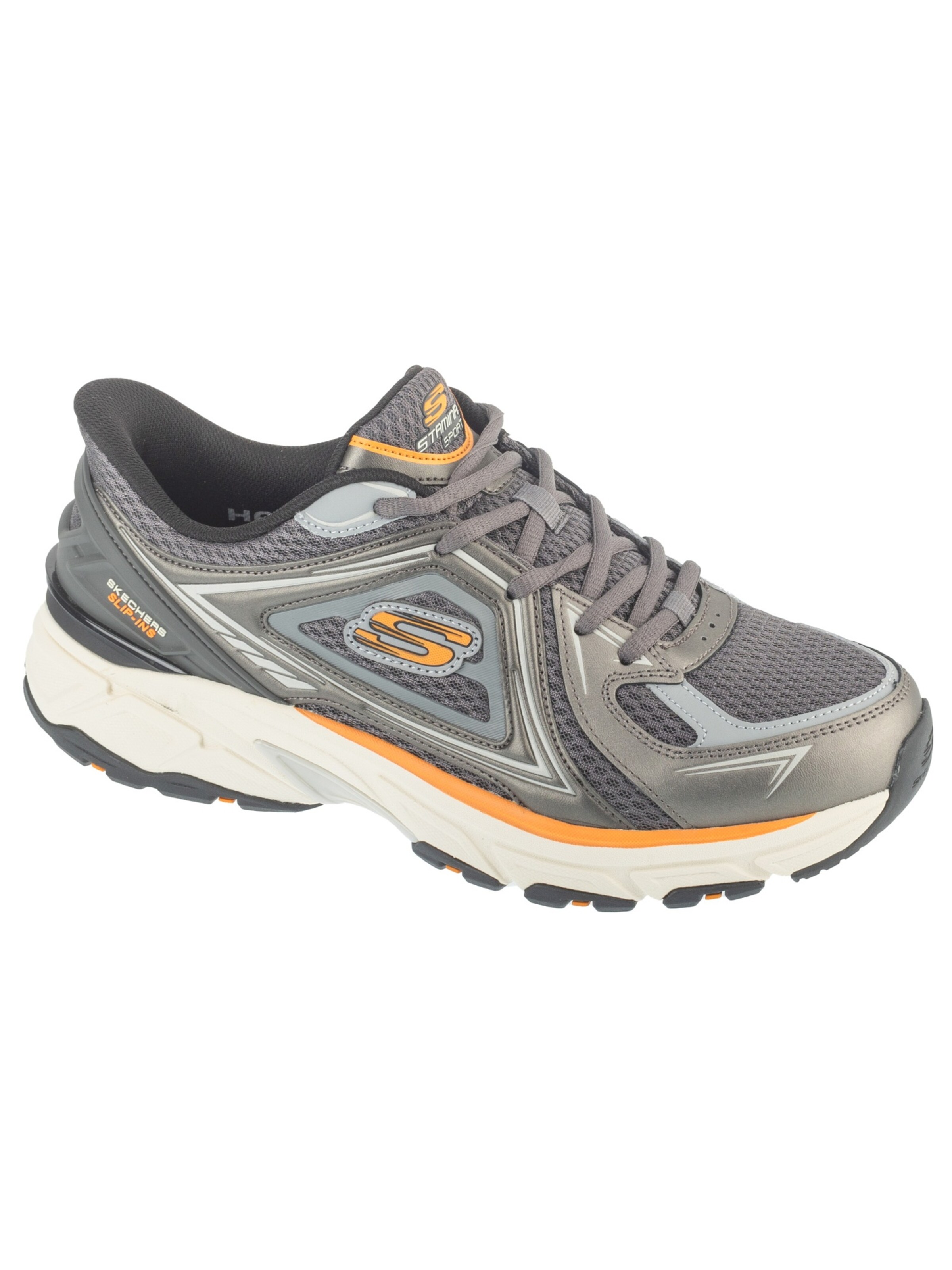SKECHERS Sneaker 'Stamina' in Grau: Vorderseite