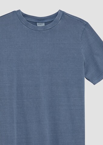 T-Shirt s.Oliver en bleu