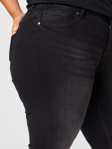 ONLY Carmakoma Skinny Jeans 'Willy' i sort