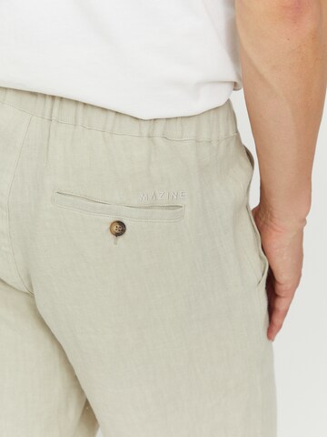 mazine Regular Shorts ' Littlefield Linen ' in Weiß