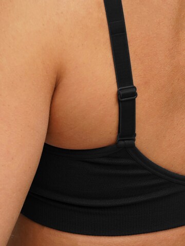 cfab (formerly creamy fabrics) - Bustier Sujetador 'Seamless Still-BH' en negro