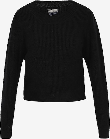 melns DreiMaster Vintage Džemperis: no priekšpuses