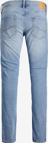 JACK & JONES Skinny Kavbojke 'Glenn' | modra barva