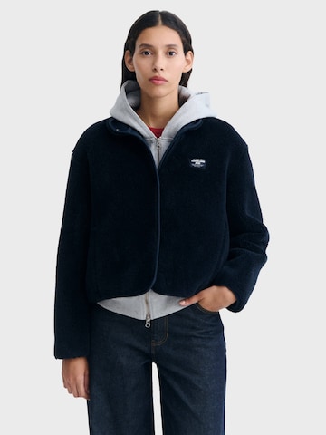 Thinking MU - Casaco de velo ' KOURTNEY ' em azul: frente