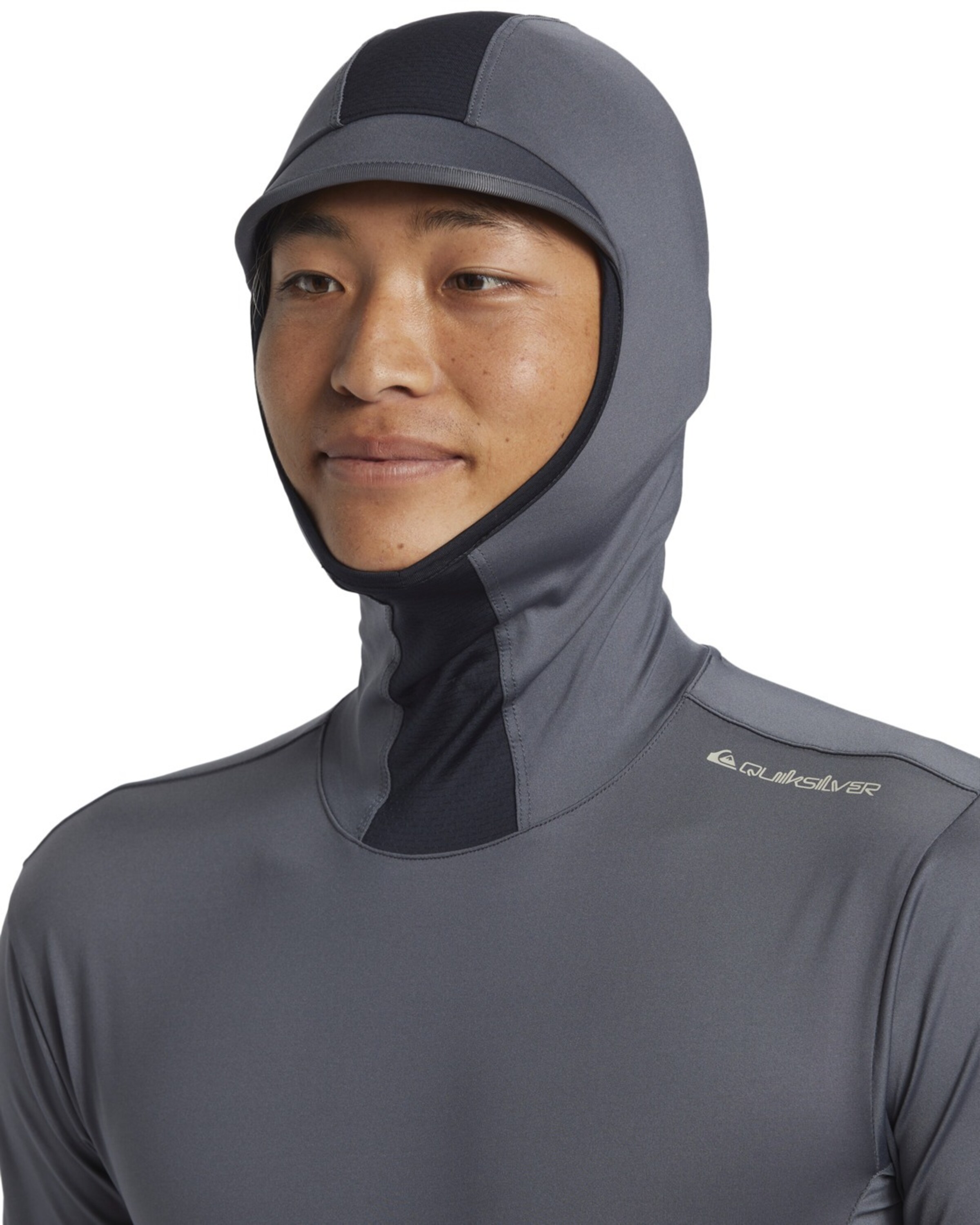 QUIKSILVER Funktionsshirt 'Weste Highline' in Grau