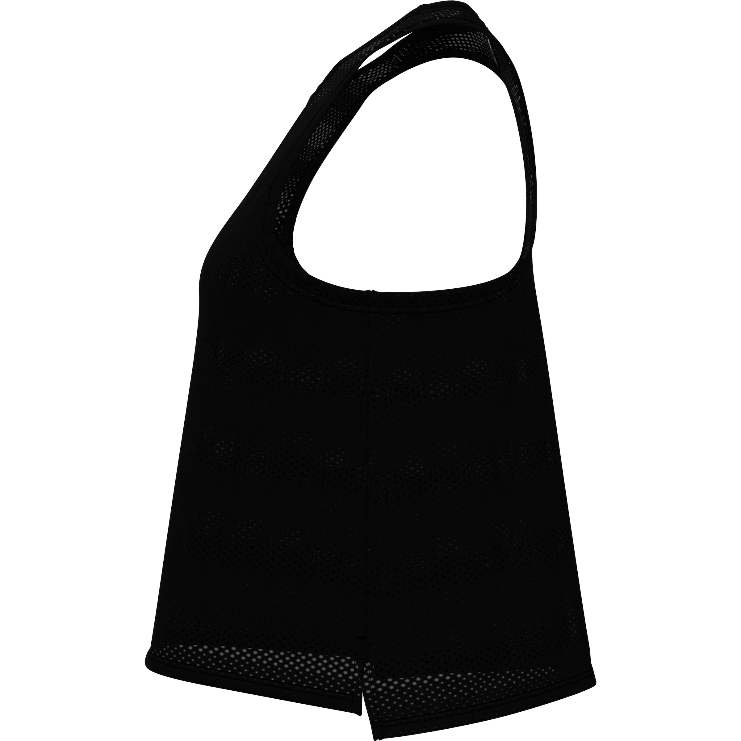 UNDER ARMOUR Sports Top in Black