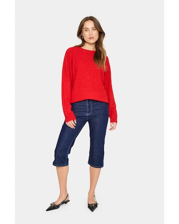 SAINT TROPEZ - Jersey 'Garbie' en rojo