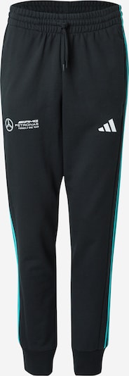 ADIDAS PERFORMANCE Urheiluhousut 'Mercedes - AMG Petronas Formula One Team' värissä vesi / musta / valkoinen, Tuotenäkymä