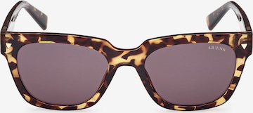 GUESS Okulary przeciwsłoneczne w kolorze brązowy