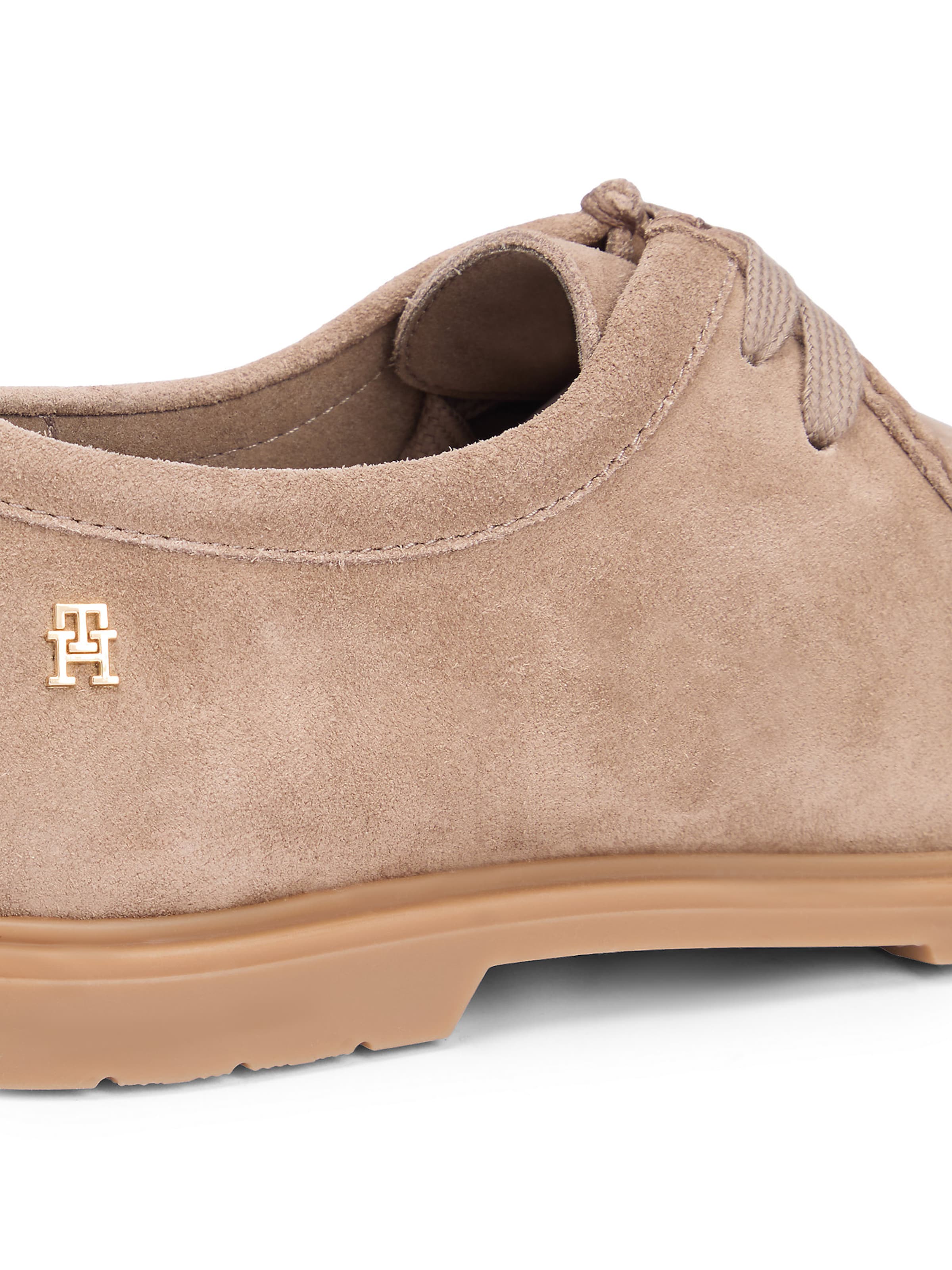 Chaussure à lacets TOMMY HILFIGER en beige