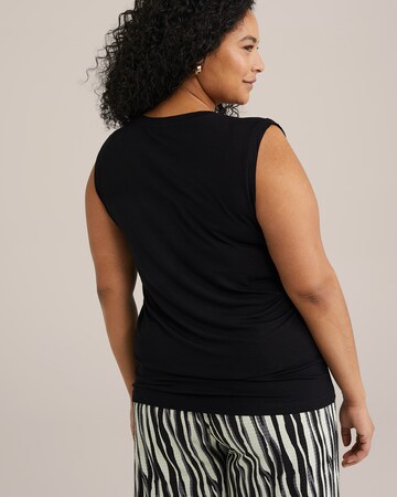 WE Fashion Top | črna barva