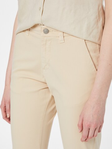 SELECTED FEMME Slim fit Chino trousers 'MILEY' in Beige