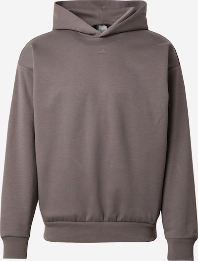 ADIDAS ORIGINALS Sweat de sport 'ONE' en gris / taupe, Vue avec produit