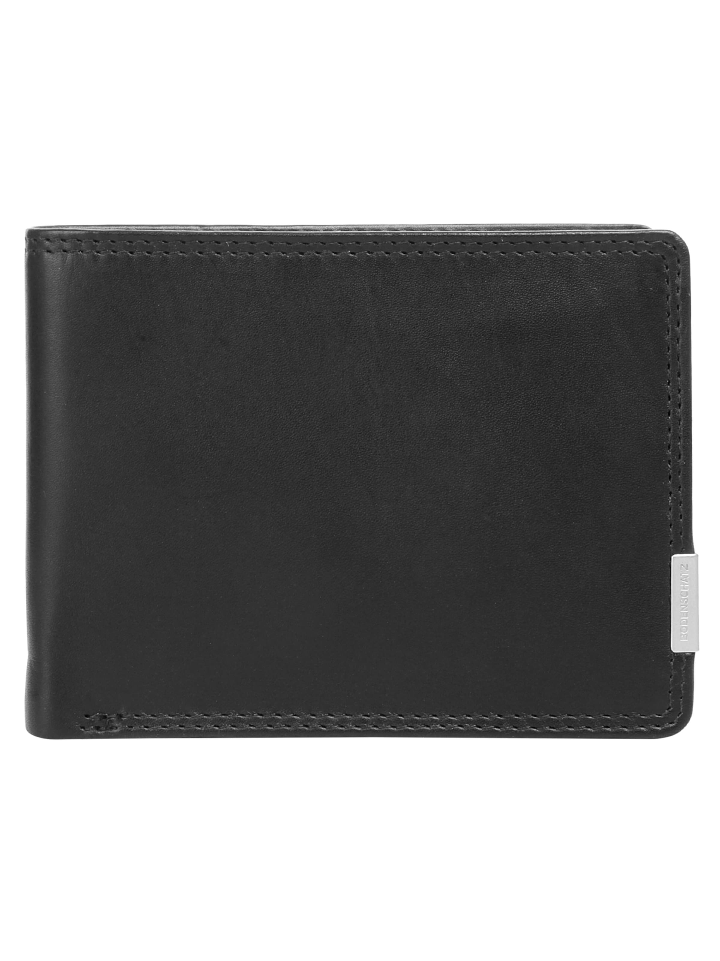 BODENSCHATZ Wallet 'Bodenschatz Geldbörse' in Black: front