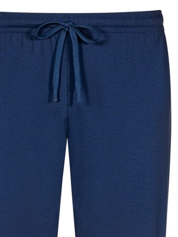 Mey Pajama pants 'Solid Night' in Blue
