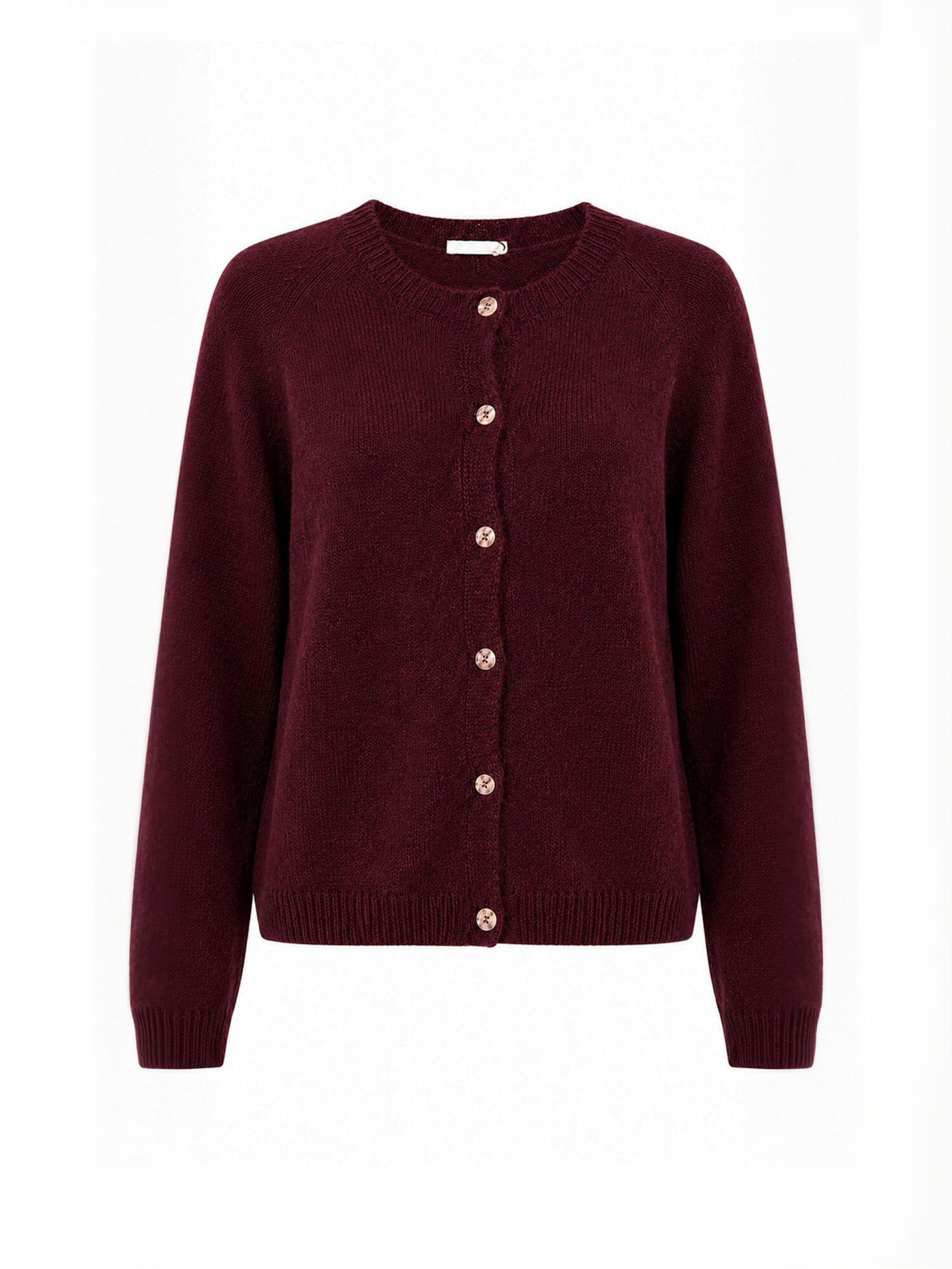 Opal Studio Knit cardigan ' Filuca ' in Red: front