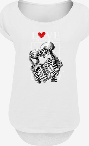 T-shirt F4NT4STIC en blanc : devant