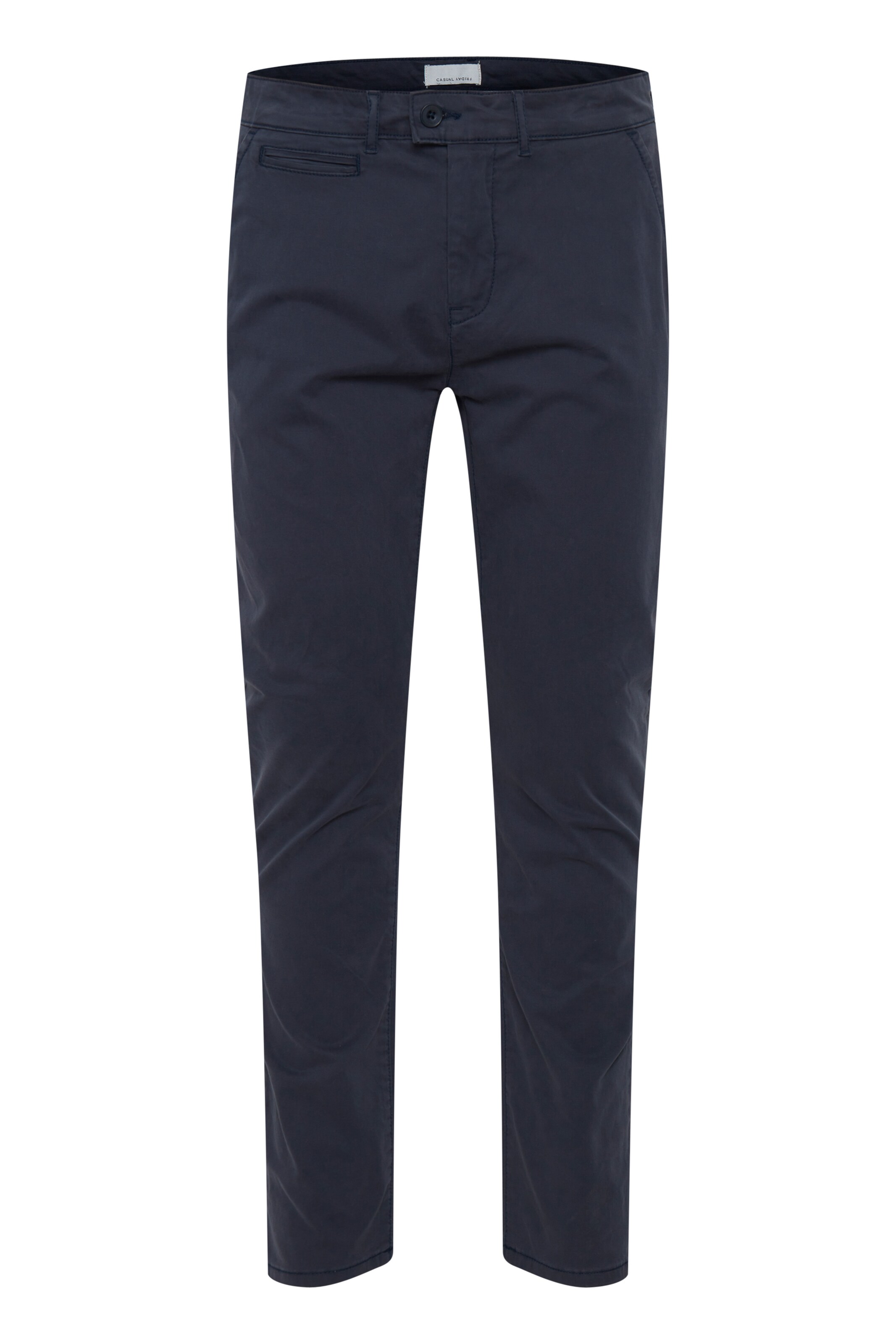 Casual Friday Slimfit Hose 'Torson' in Blau: Vorderseite