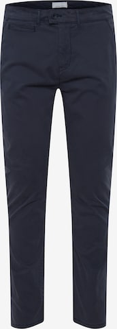 Casual Friday Slim fit Chino Pants 'TORSON' in Blue: front