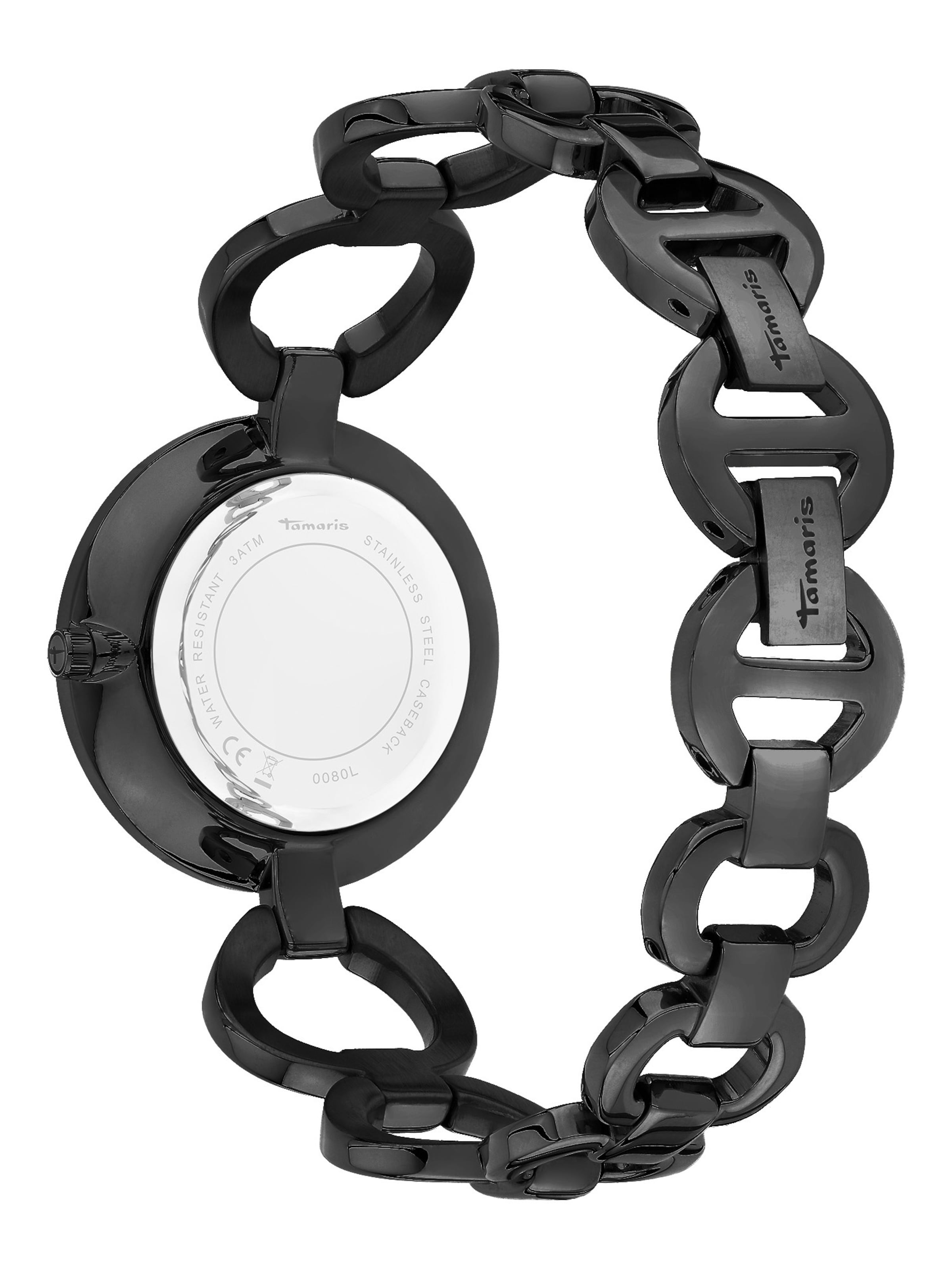 Montre à affichage analogique 'The Black Glamorous' Tamaris en noir