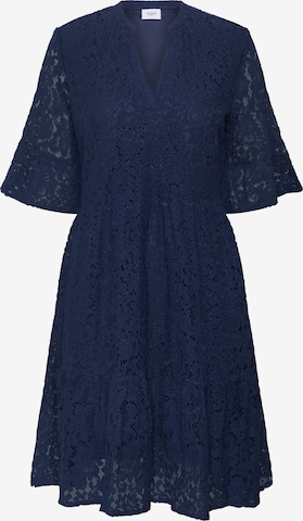 SAINT TROPEZ Kleid 'SZZanna' in Blau: Vorderseite