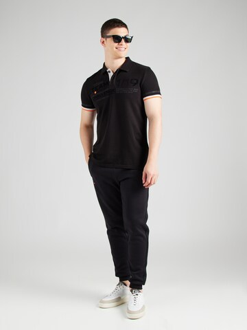 CAMP DAVID Poloshirt in Schwarz