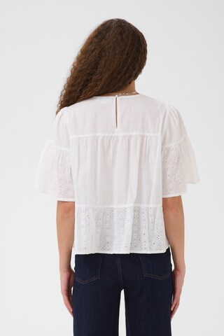 SAINT TROPEZ Bluse 'Suzannet' in Weiß