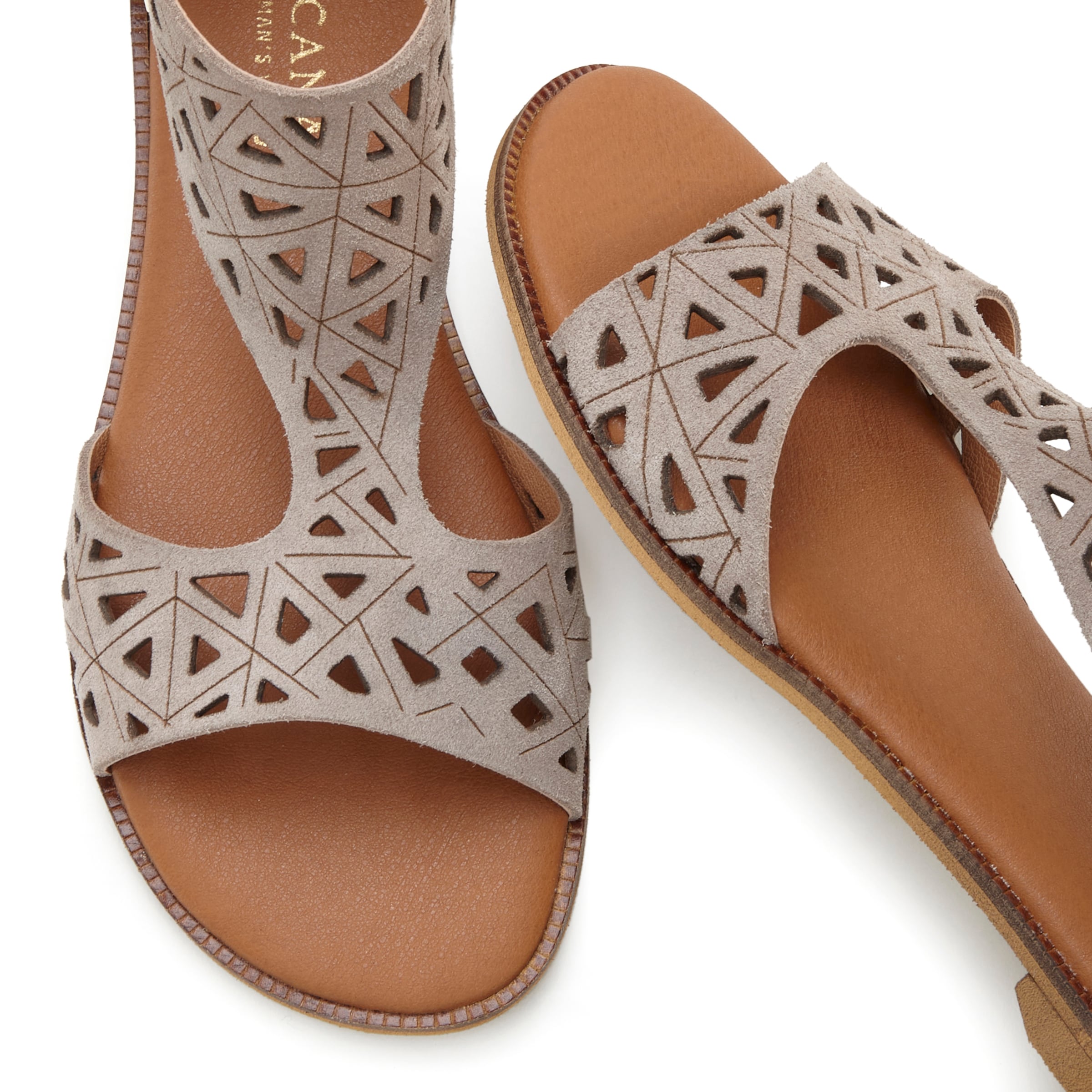 LASCANA Sandal i grå