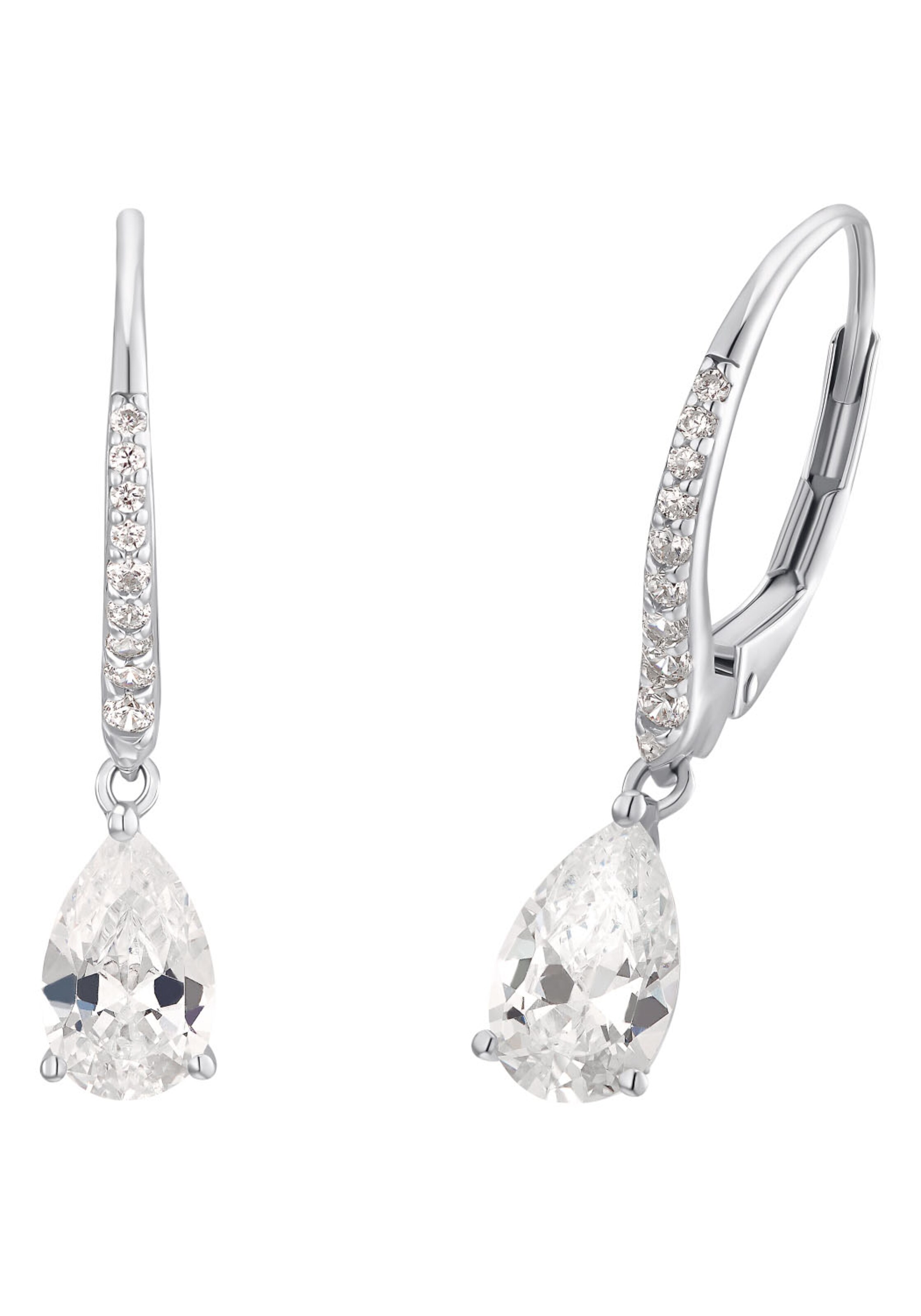 AMOR Ohrringe in Silber: Vorderseite