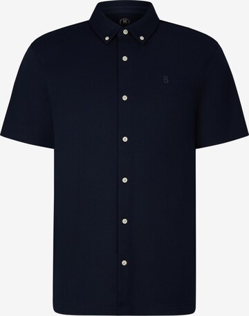 BOGNER Button Up Shirt 'Franz' in Blue: front