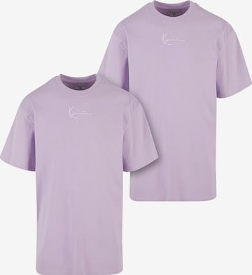 T-Shirt 'Essential' Karl Kani en violet : devant